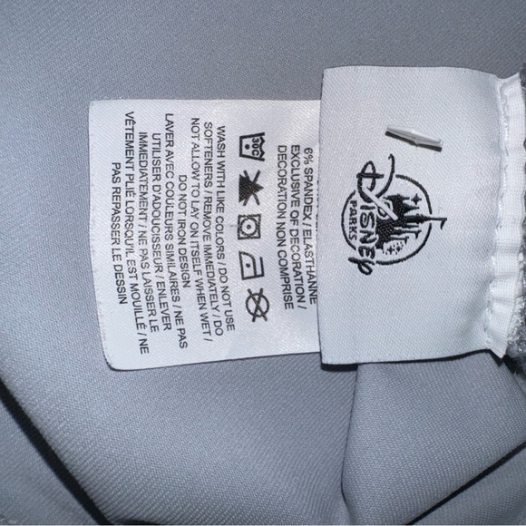 Nike Dri Fit Color Block Disney Mickey Mens Golf Polo Yellow Gray‎ Size Medium - Picture 5 of 8